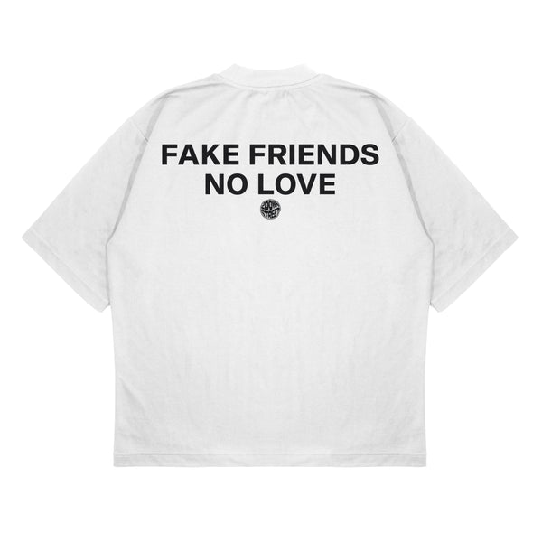 FAKE FRIENDS NO LOVE OVERSIZE T-SHIRT